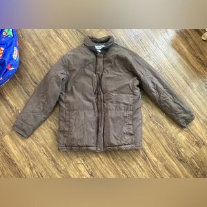 Columbia Men's Brown Quilted Jacket Size Large